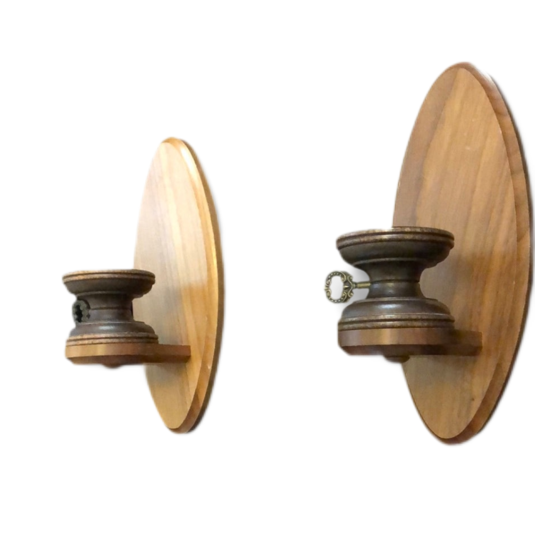 Bougeoirs rustiques